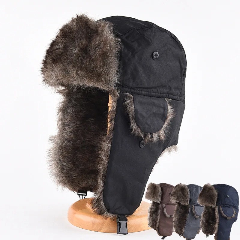 Winter Trapper Hat - Wintermuts voor heren met oorkleppen, warme