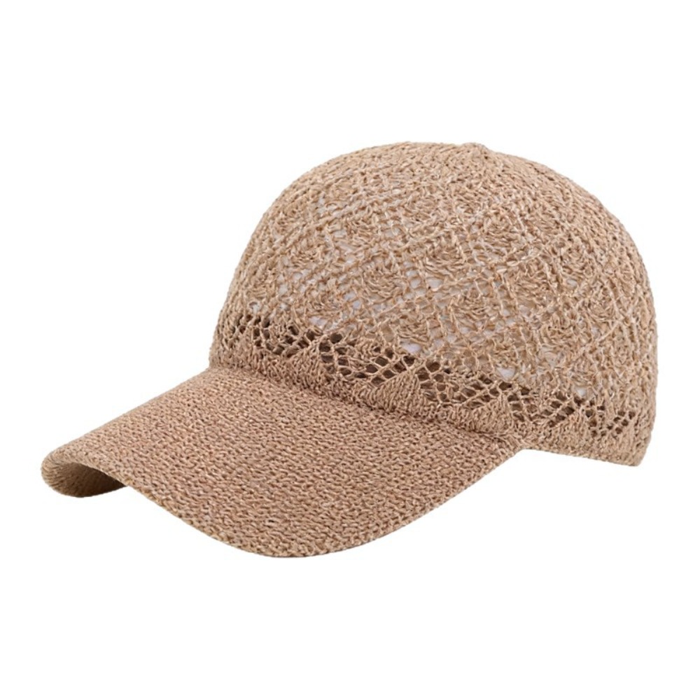 Baseball Cap Structured - Nieuwe holle dunne baseballpet, ademend, effen
