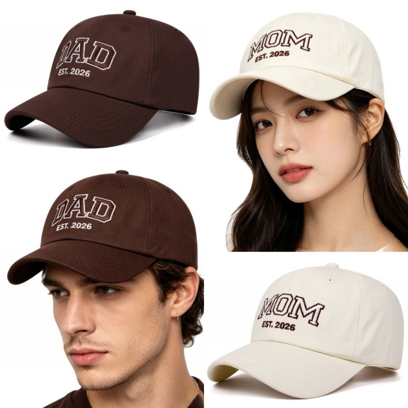 NIEUWE DAD MOM Borduren Effen  - Golf Cap Dad recensie en prijs