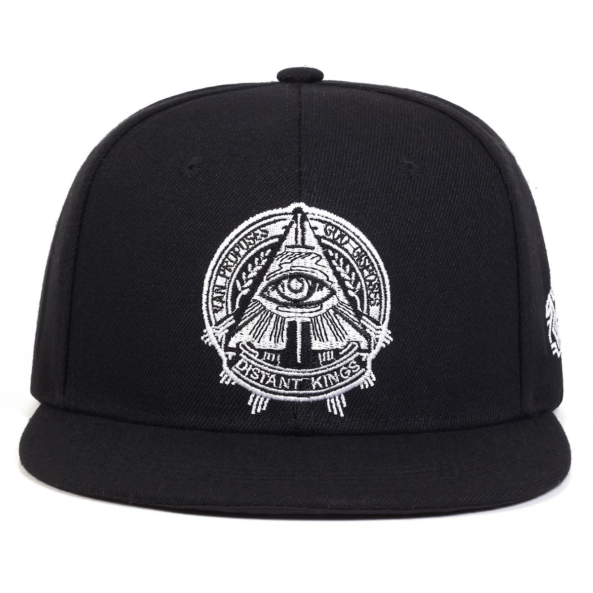 Unisex Alziende Oog Geborduurd - Snapback Hat Flat recensie en prijs