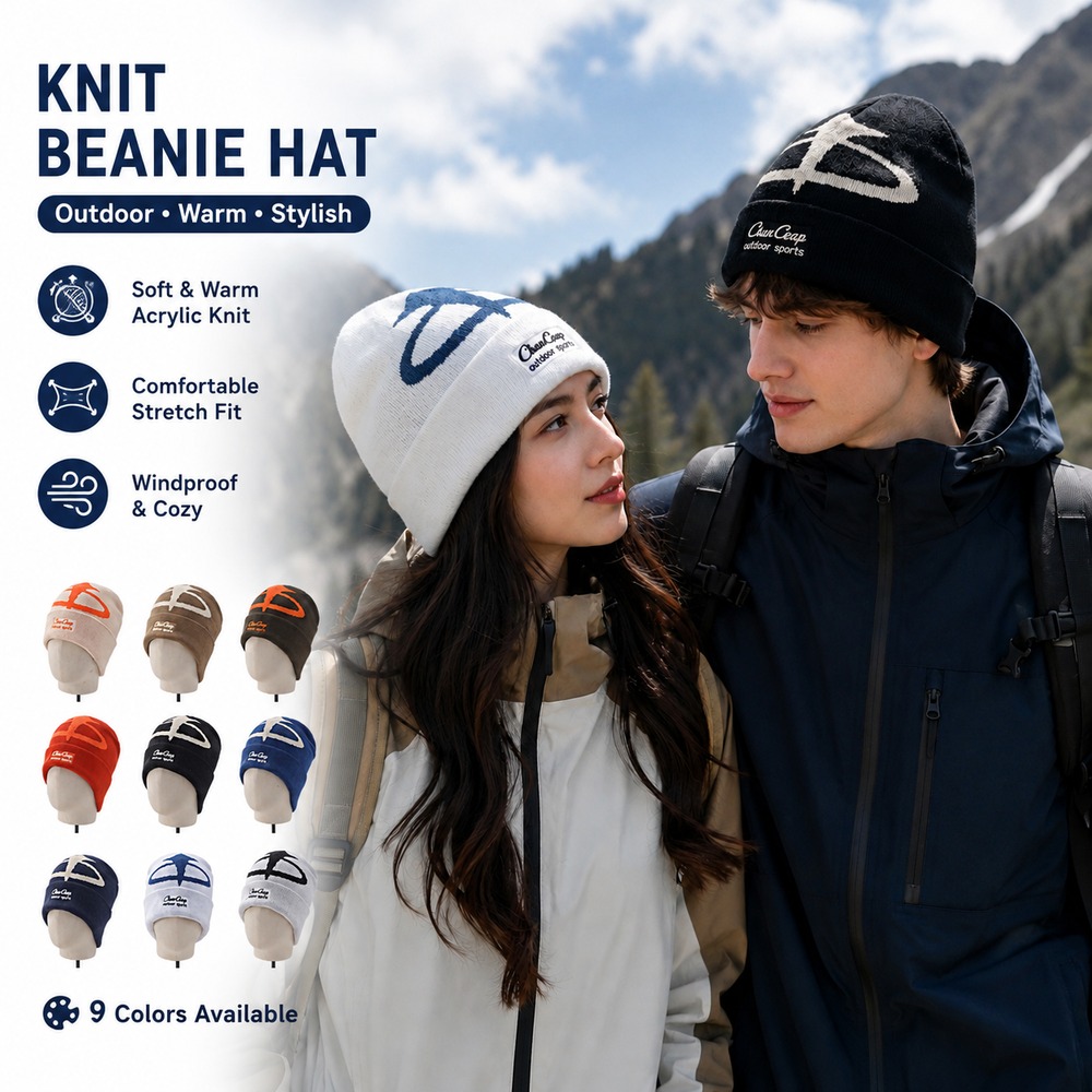 Unisex winter gebreide beanie  - Beanie Cuffed Knit recensie en prijs