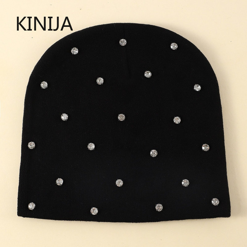 Winter gebreide damesmuts met  - Beanie Cuffed Knit recensie en prijs