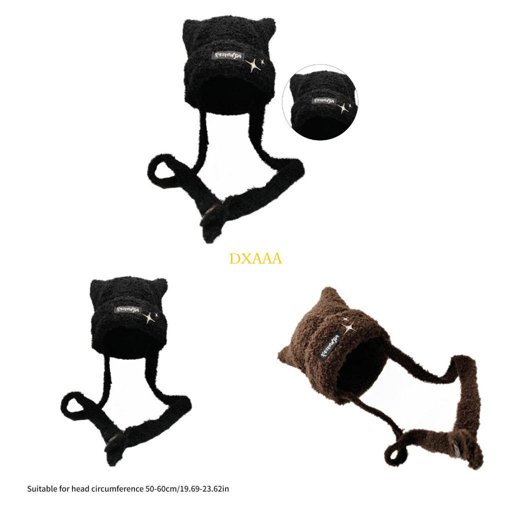 DXAA Trendy gehaakte kattenoor - Winter Trapper Hat recensie en prijs
