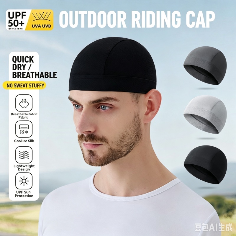 Zomer dunne ademende mesh sche - Skull Cap Helmet Liner recensie en prijs