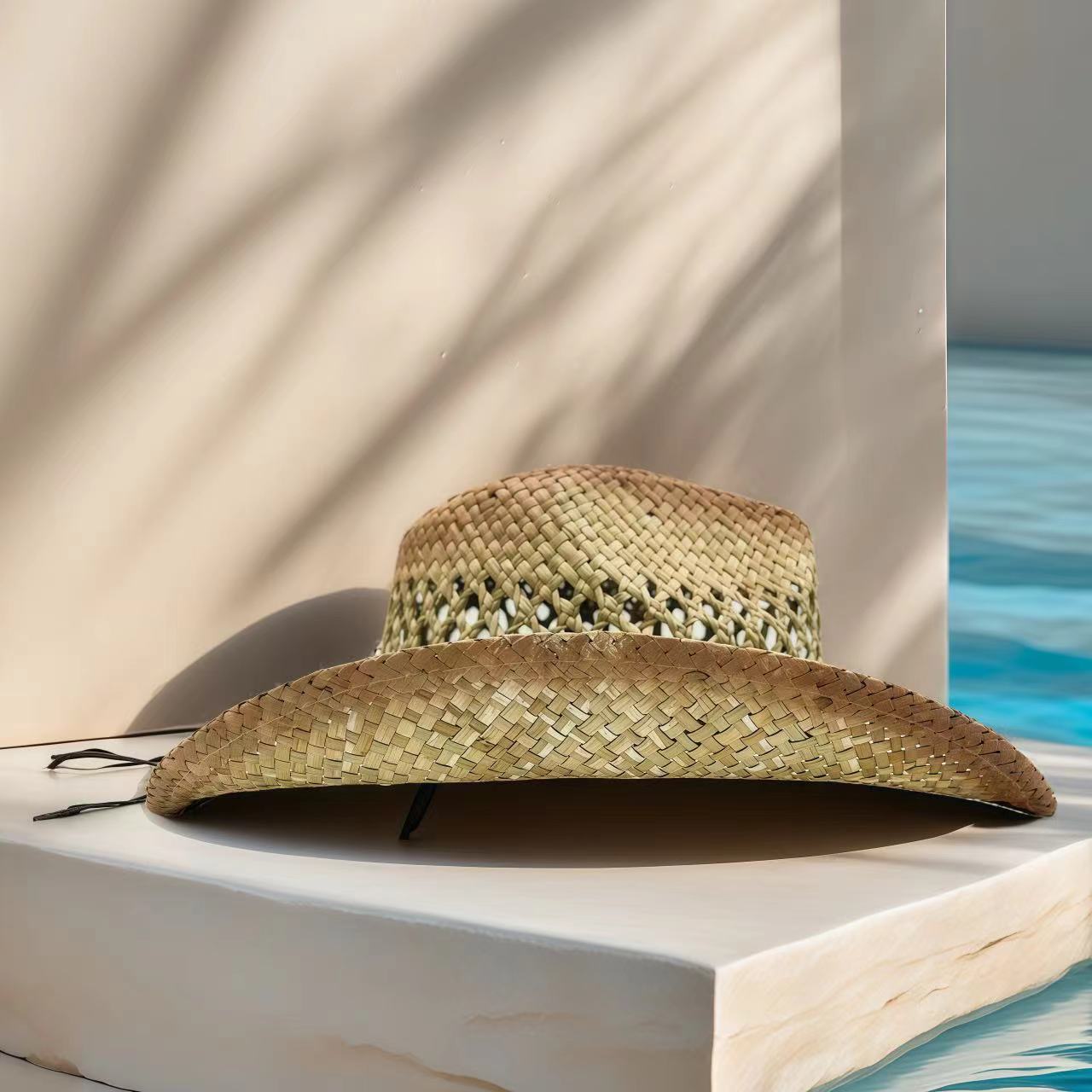 Strass cowboyhoed strozonhoed  - Cowboy Hat Straw recensie en prijs